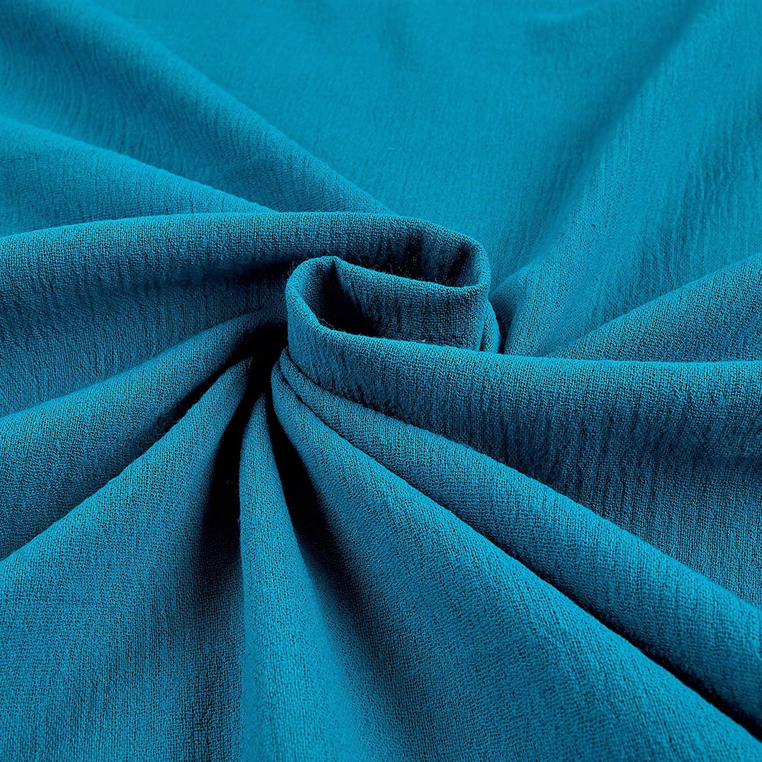 Cotton Gauze Fabric 100% Cotton 48/50" inches Wide Crinkled Lightweight Sold by The Yard.