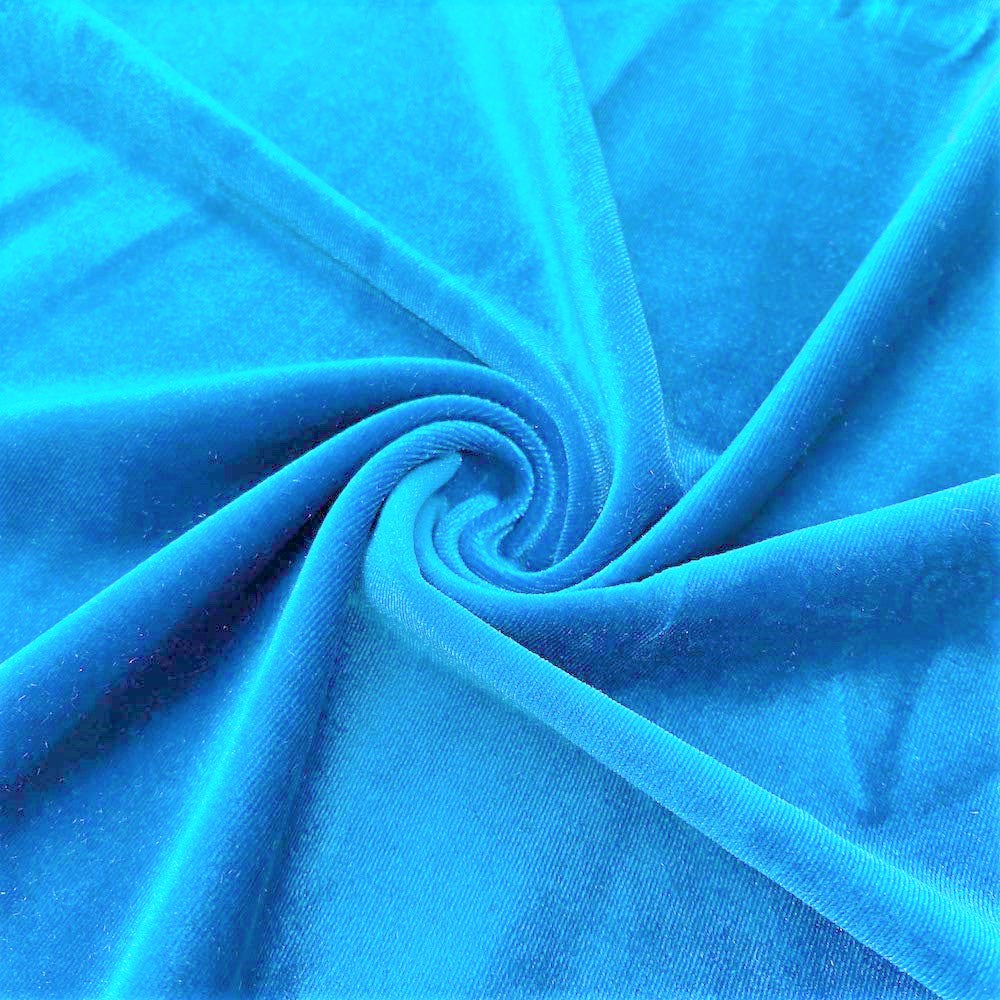 90% Polyester 10 present Spandex Stretch Velvet Fabric for Sewing Apparel Costumes Craft, 60" Wide Sold By The Yard.