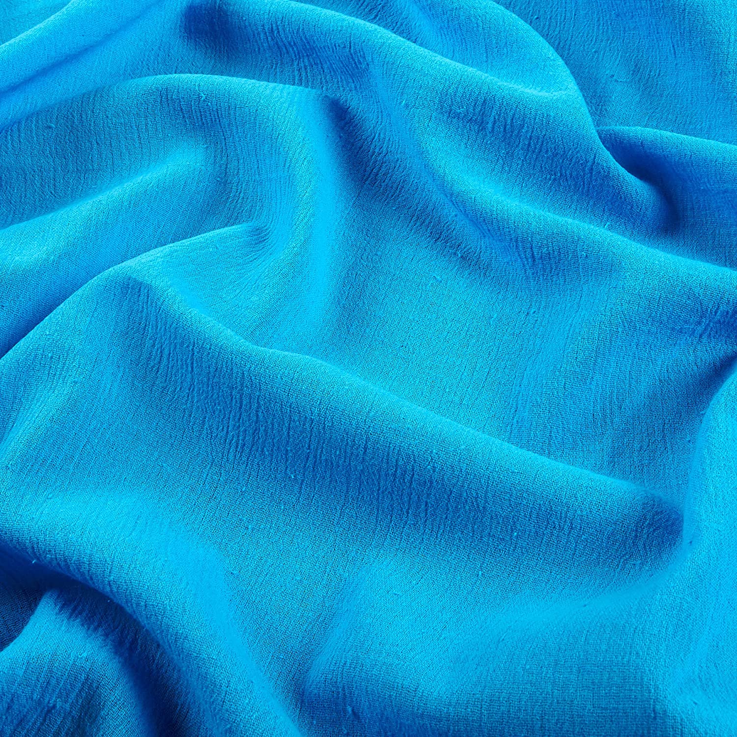 Cotton Gauze Fabric 100% Cotton 48/50" inches Wide Crinkled Lightweight Sold by The Yard.