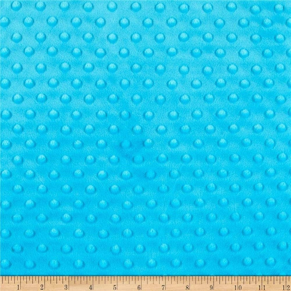 100% Polyester Minky Dimple Dot Soft Cuddle Fabric SEW Craft - 58" Wide Sold by Yard