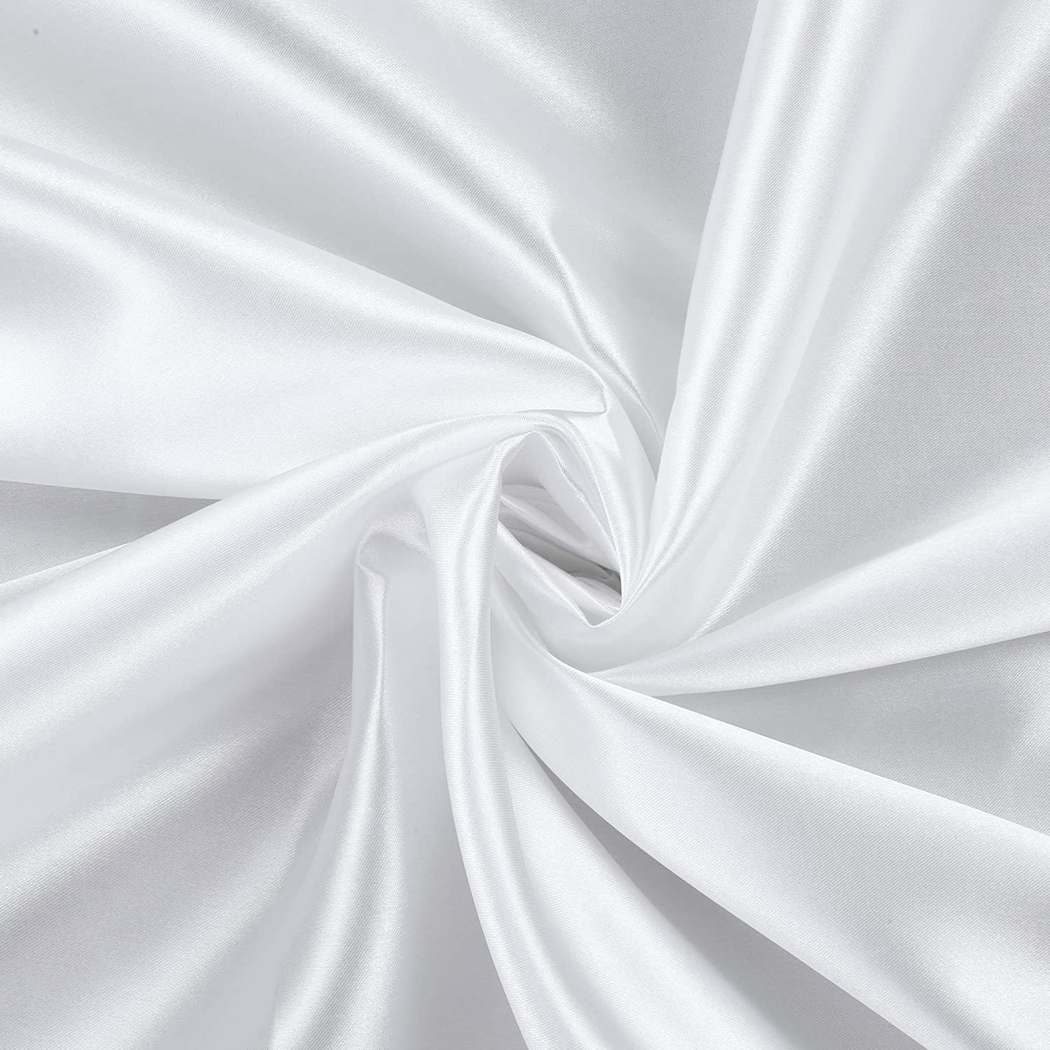 Crepe Satin Bridal Fabric Draper-Prom-wedding-nightgown- Soft 58"-60" Inches Sold by The Yard.