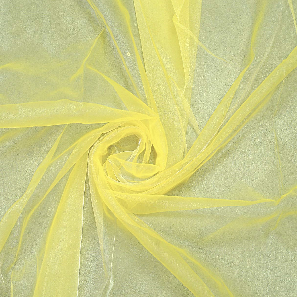 58/60" Wide 100% Polyester Soft Light Weight, Sheer, See Through Crystal Organza Fabric Sold By The Yard.